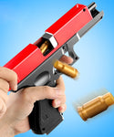 New Glock Toy Pistol Plastic EVA Foam Darts Bullets Gun Simulation Model Pistol Beginner Aim Train Handgun Air Gun Boys DIY Gift